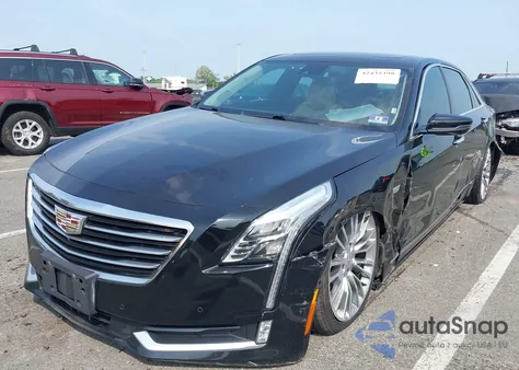 2017 Cadillac Ct6 Premium Luxury из США, поврежденный, VIN 1G6KF5RS9HU129001